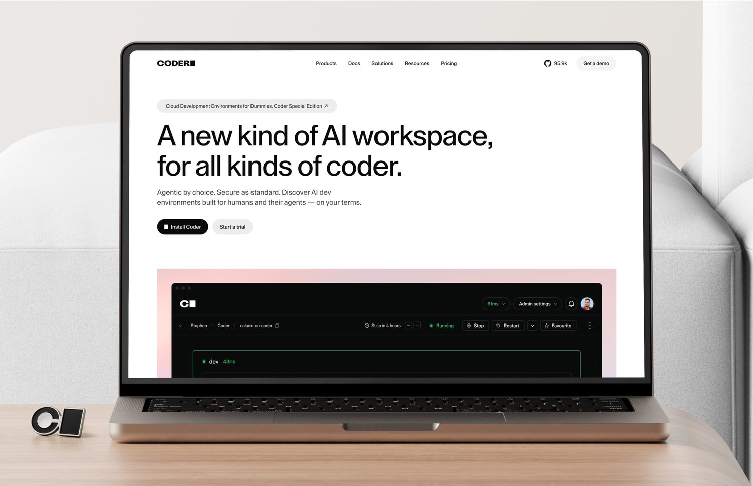 Coder Laptop