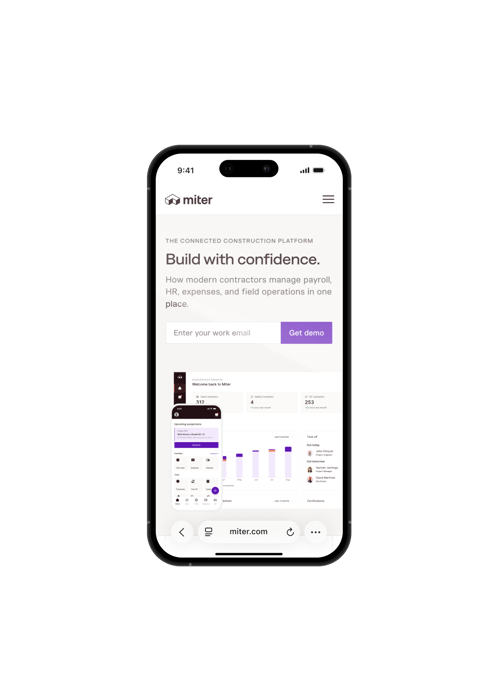 Miter Phone Screen